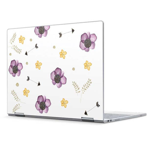 Flowers and Arrows Pixelbook Skin